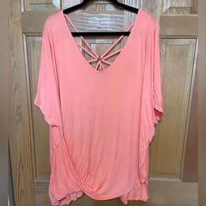 Maurice’s 24/7 tee with cut out back